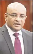  ??  ?? Bharrat Jagdeo