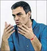  ?? EMILIO NARANJO / EFE ?? El líder del PSOE, Pedro Sánchez