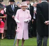  ?? ?? It is understood the Queen would not be able to stand for more than an hour greeting people