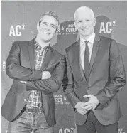  ?? Glenn Kulbako ?? Andy Cohen, left, and Anderson Cooper say they have vivid memories of past visits to Houston.