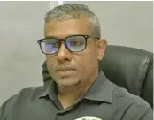  ??  ?? Fiji Building Designers Associatio­n vice president, Alvin Singh.