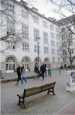  ?? Foto: nd/Ulli Winkler ?? Der Campus der HWR in Berlin-Schöneberg