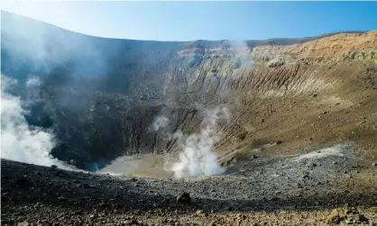  ?? A crater on Vulcano, in the Aeolian Islands, Sicily. Photograph: Roberto La Rosa/Alamy ??