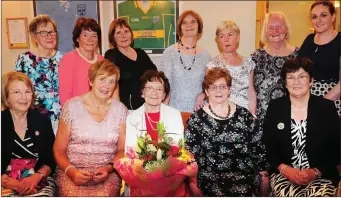  ??  ?? Asbourne Senior Citizens Committee with Teasie