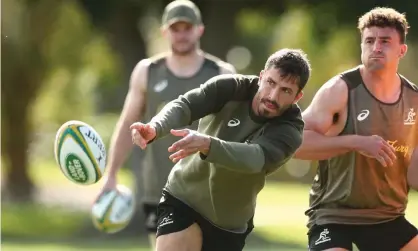  ?? Photograph: Chris Hyde/ Getty Images ?? Jake Gordon has overcome a knee injury to be selected for his second Test start for the Wallabies against France.