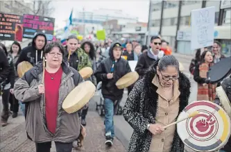  ?? TOPHER SEGUIN
THE CANADIAN PRESS ?? The 2015 trial of an Ontario man accused of murdering Cindy Gladue sparked widespread concern about how alleged victims of sexual assault, particular­ly Indigenous women, are portrayed in a courtroom.