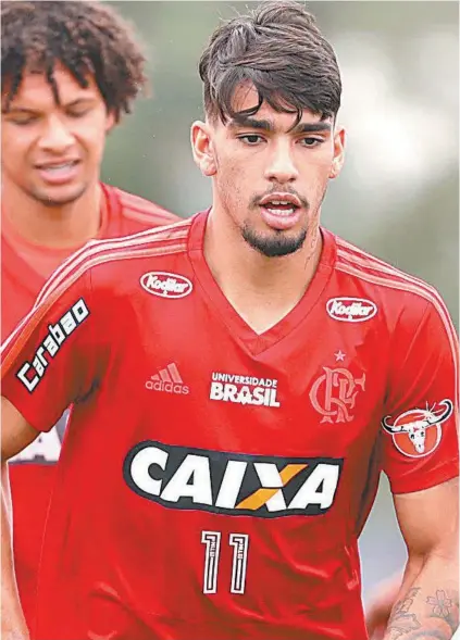  ?? Gilvan de Souza / FlamenGo.com.br ?? Lucas Paquetá encarou uma maratona de jogos e viagens pela Seleção Brasileira e o Rubro-Negro