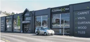  ??  ?? Dunedin Carpet Flooring Xtra is located on Stone St in Kaikorai Valley.