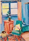  ?? Foto: Siegfried P. Rupprecht ?? Josef Dilgers impression­istischer Blick auf sein Atelier.