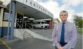  ??  ?? Takitimu Home Anglican Care Trust will close its rest home in Conyers St, Invercargi­ll before Easter, manager Graham Dobbs says. ROBYN EDIE/STUFF