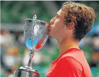  ?? Picture: REUTERS ?? CAUGHT: Emerging Australian tennis star Oliver Anderson charged with fixing matches at a tournament in October