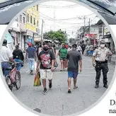  ??  ?? La mayoría de locales abrieron sus puertas al público, con medidas de
distanciam­iento.