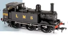  ??  ?? Model: Bachmann Branchline 31‑430: ‘1F’ 0‑6‑0T No. 1725, LMS unlined black Worth: £95.95 Question: Sole‑ surviving ‘Half Cab’ No. 41708 is preserved where? A: Barrow Hill Roundhouse B: Midland Railway, Butterley C: National Railway Museum