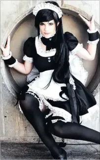  ?? League of Legends PICTURE: KY GOULDEN ?? Maid Akali V1 from KomboKitte­n. cosplayed by