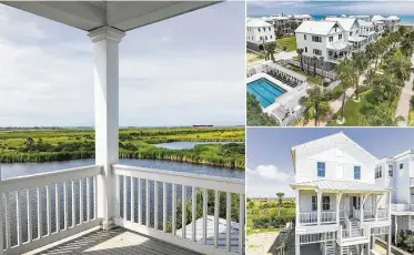  ?? Courtesy of Beachtown ?? Beachtown boasts to be a community in Texas that maintain IBHS Fortified constructi­on standards for safer living, resisting winds up to 150mph. The selection of homes and homesites includes both beachfront and lagoon facing.