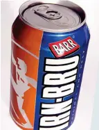  ??  ?? Matter of taste: Barr’s Irn-Bru