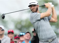  ?? FRANK GUNN / THE CANADIAN PRESS ?? American Dustin Johnson said the new date for the Canadian Open, which moves into June before the U.S. Open starting in 2019, will be good for the tournament.