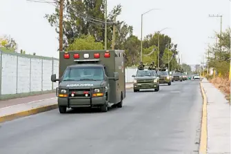  ?? SECRETARIA DE SALUD DE GUANAJUATO /CORTESIA ?? El Ejé rcito participar­á en el traslado de las vacunas hacia Guanajuato