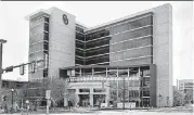  ?? [PHOTO BY JIM BECKEL, THE OKLAHOMAN] ?? M. Dewayne Andrews Academic Office Tower, home of the University of Oklahoma College of Medicine, will be featured on the American Institute of Architects Central Oklahoma Chapter’s Architectu­ral Tour.