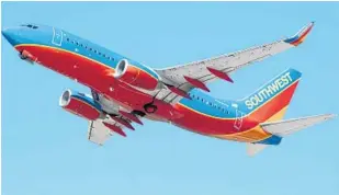  ?? TNS FILE ?? Southwest Airlines plans to end scheduled passenger flights to Santa Clara and Varadero, operated from Fort Lauderdale-Hollywood Internatio­nal Airport, effective Sept. 4.