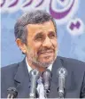  ?? FOTO: DPA ?? Der iranische Ex-Präsident Mahmud Ahmadineds­chad will als Kandidat bei der Wahl im Mai antreten.