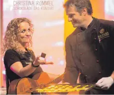  ?? FOTO: ELISAPARK MEDIA ?? Von Herbst bis ins Frühjahr 2019 ist Christina Rommel quer durch Deutschlan­d mit „Schokolade -- das Konzert“zu sehen und hören.