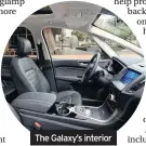  ??  ?? The Galaxy’s interior