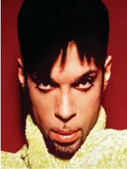  ??  ?? Global star: Prince died from an overdose