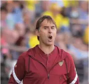  ?? ?? Sevilla coach Julen Lopetegui
