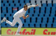  ?? — AP ?? Dale Steyn says he is still not quite at his best after a lengthy injury lay-off.