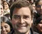  ??  ?? ◗ Rahul Gandhi said he had meant Chhattisga­rh chief minister’s son Abhishek while making the remark Rahul Gandhi