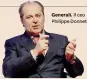  ??  ?? Generali. Il ceo Philippe Donnet