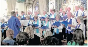  ??  ?? PLANGUENOU­AL. Les chanteurs de la Cotentin se retrouvent sans chef de choeur en ce début d’année 2017-2018.