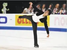  ?? David Becker / Associated Press ?? Nathan Chen will seek a fifth straight national title in Las Vegas after the championsh­ips were moved from San Jose.