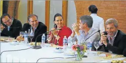  ?? TWITTER ?? LIDERES. Quintana, Schiavoni, Michetti, Peña y Frigerio.