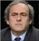  ??  ?? SUSPENDED: UEFA chief Michel Platini