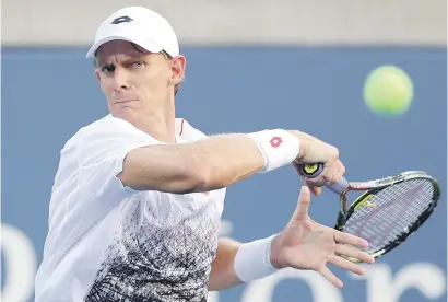  ?? Picture: AFP ?? ENERGY-SAPPING. Kevin Anderson (above) had to work hard to get past American Ryan Harrison in the first round of the US Open in New York on Monday.