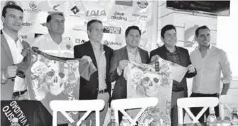  ??  ?? Presentan la carrera y Triatlón CXT Laguna /VERÓNICA SALINAS