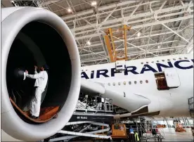  ?? PHOTO: REUTERS ?? Airbus plans to set out measures that will bring it into line with a World Trade Organisati­on ruling on subsidies for its A350 and A380 jets.