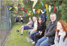  ??  ?? Kirkhill LTC The sun was out as spectators enjoyed the day