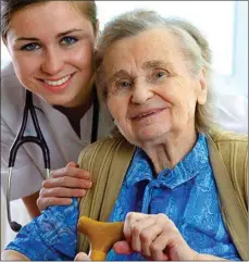  ??  ?? Choosing the type of care for a loved one can be a difficult decision.