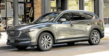  ?? ?? As a three-row SUV, the CX-8 opens up new possibilit­ies for people. Two different seating configurat­ions, a six- or seven-seater, are available depending on the variant.