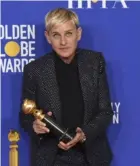  ?? ARCHIVO ln ?? Degeneres negó tener una personalid­ad distinta a la que muestra en público.