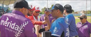  ?? ?? La Liga Meridana de Invierno de Béisbol tendrá intensa actividad en tres frentes hoy, al arrancar la segunda semana de la temporada 2022-23