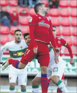  ??  ?? Marc Mateu seguirá en el Numancia.