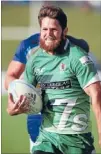  ?? Photo: GETTY IMAGES ?? Charging: Manawatu captain Adrian Curry makes a burst during the plate final against Bay of Plenty during the national sevens championsh­ips at Rotorua yesterday.