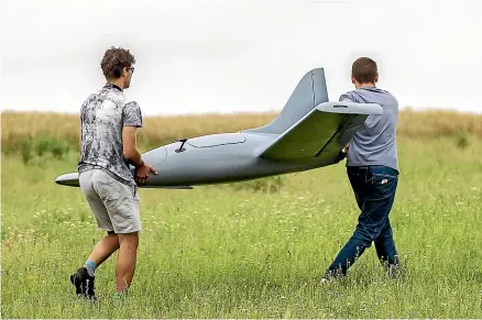  ?? GETTY IMAGES ?? Drones now dominate the air war in Ukraine, with both sides highly cautious about flying jets over the battlefiel­d. They include a Czech drone called Bivoj, pictured, some of which have been bought for the Ukrainian army by Czechs through a crowdfundi­ng campaign.