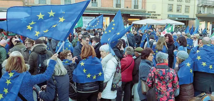  ??  ?? Verso il voto Gli elettori sono chiamati a rinnovare il parlamento europeo domenica 26 maggio