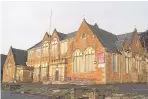 ??  ?? Controvers­ial The former school was sold by Perth and Kinross Council for £1