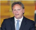  ??  ?? Grant Shapps hails a £2bn package designed to promote cycling and walking